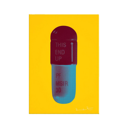 "THE CURE" PILLS CANVAS PRINT