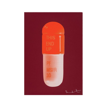 "THE CURE" PILLS CANVAS PRINT