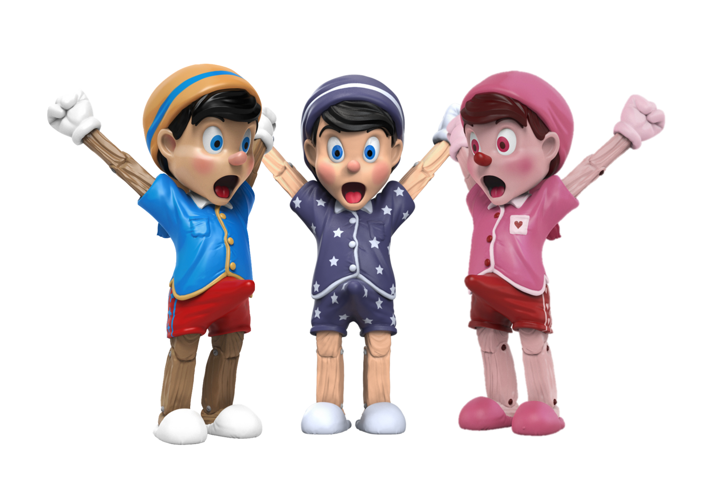 PINOCCHIO FIGURES (A WOOD AWAKENING)