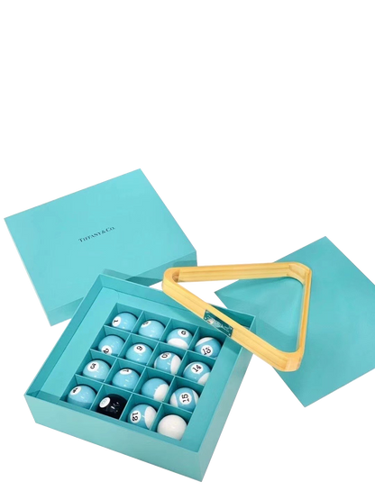 TIFFANY & CO POOL TABLE SET