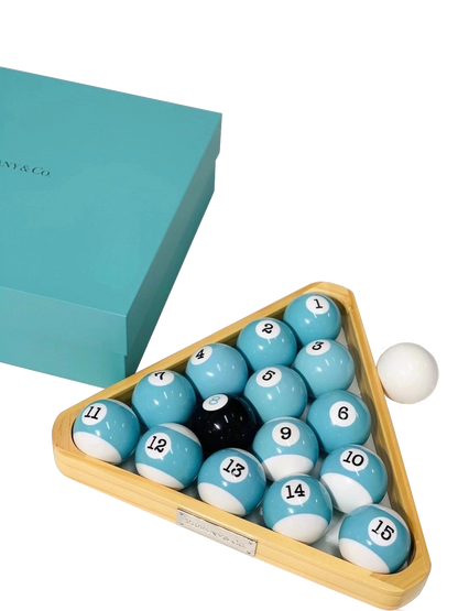 TIFFANY & CO POOL TABLE SET