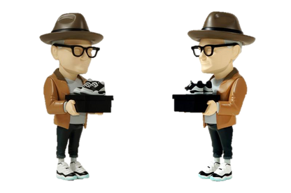 SHOE DESIGNER TINKER HATFIELD FIGURINE AUTHORS SERIES