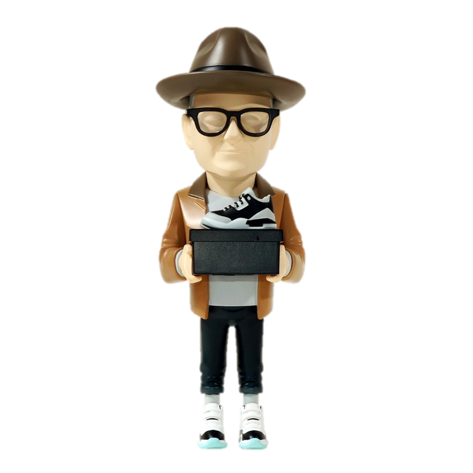 SHOE DESIGNER TINKER HATFIELD FIGURINE AUTHORS SERIES