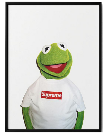 "KERMIT THE FROG" WALL FRAME