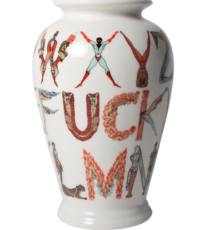 ALPHABET VASE